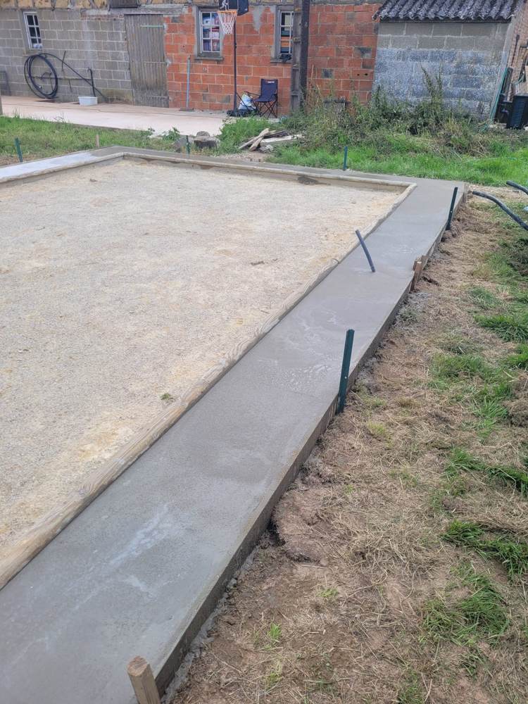 Aménagement d'un terrain de pétanque — Troine Espace Vert